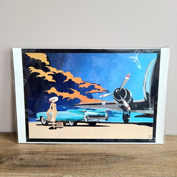 Cadillac Eldorado 1950 by Sassan Filsoof print. New in package. - Picture 1 of 4